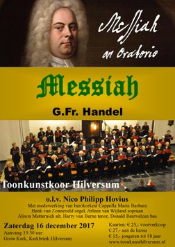 Toonkunstkoor Hilversum 2017 - Messiah oratorium Händel - Alison Metternich