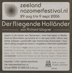 Zeeland nazomerfestival 2066 - Wagner - opera Der fliegende Hollander - Alison Metternich